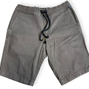 VINTAGE PETROL PREMIUM UTILITARIAN DENIM Men’s Brown Elastic Waistband Drawstrin